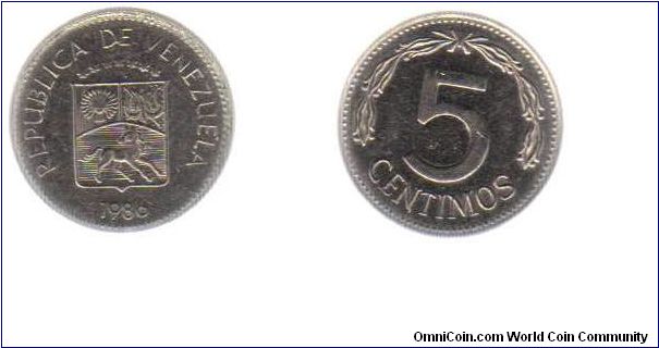 1986 5 centimos