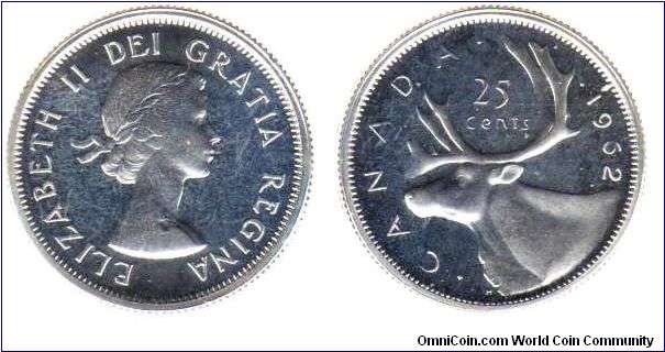 1962 25 cents
