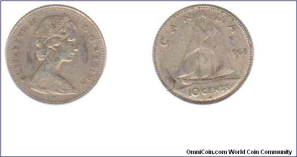1966 10 cents