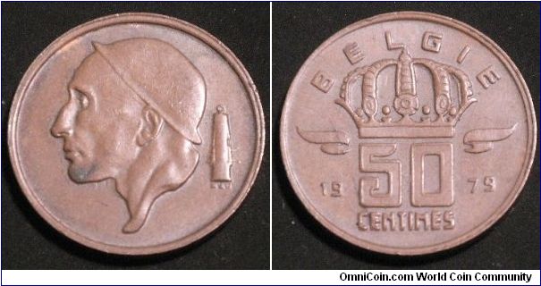 Belgie pre-Euro 50 cent