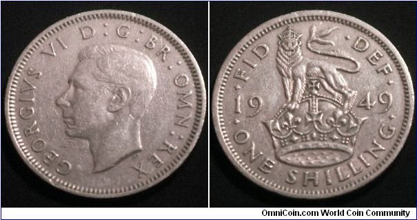 George VI shilling