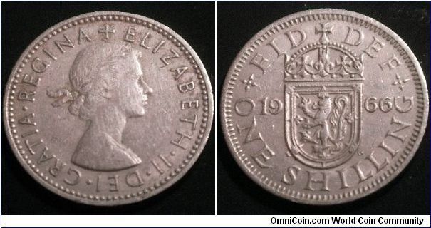 Elizabeth pre-decimal 'Scottish' shilling