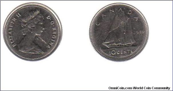 1981 10 cents