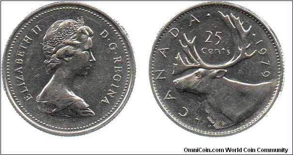 1979 25 cents