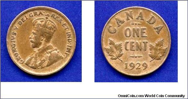 1 cent.
'Minicent'.
George V (1910-1936).


Br.