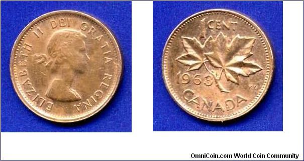 1 cent.
Elizabeth II.


Br.