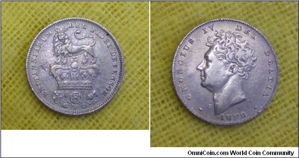 A nice Shilling of George IIII