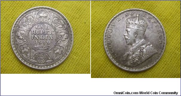 One Rupee 1919
