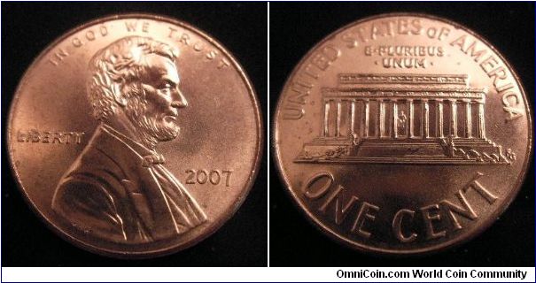 USA one cent