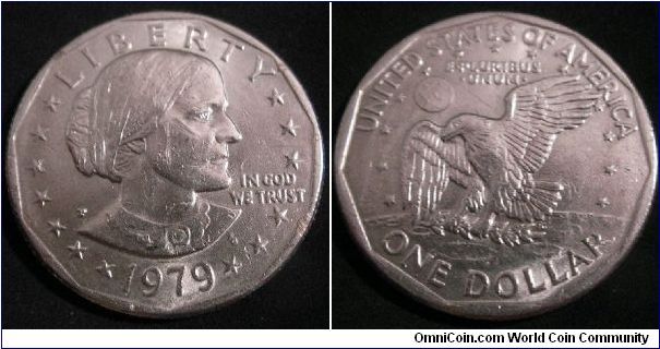 USA P 'Susan B. Anthony' dollar