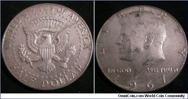 USA 'Kennedy' half dollar