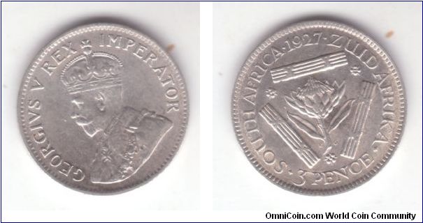 1927 3 pence