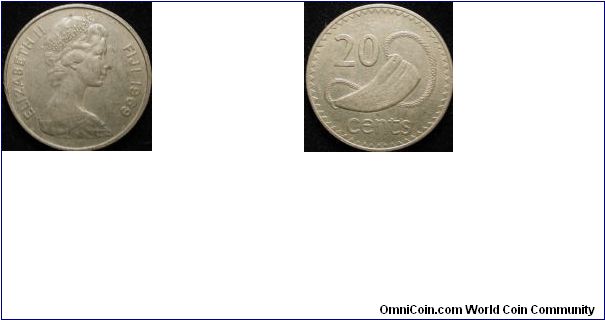 Fiji:20 Cents