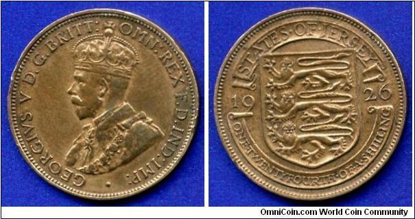1/24 Shilling.
George V (1910-1936).


Br.