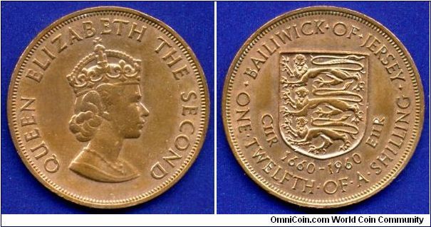 1/12 shilling.
Elizabeth II.
(Accession King Charles II).


Br.
