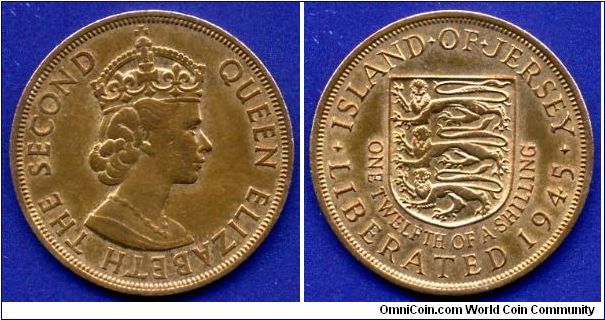 1/12 shilling.
(Liberted)
Elizabeth II.


Br.