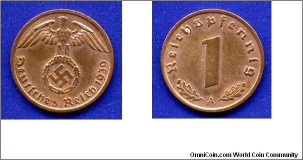 1 reichpfennig.
The Third Reich.


Br.