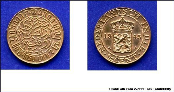 1/2 cent.
Nederlandsch Indie.
(P)Philadelfia mint.


Br.