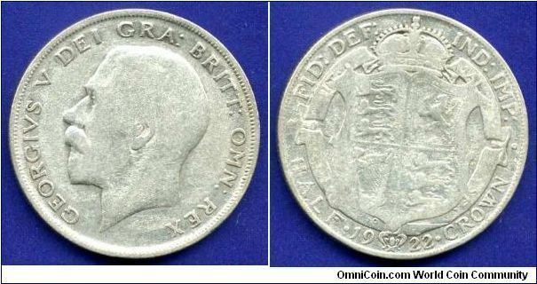 Half Crown.
George V (1910-1936).


Ag500f. 14,14gr.