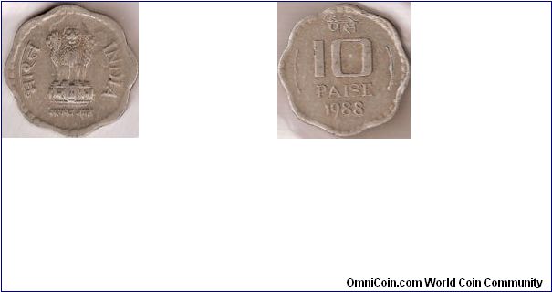 10 Paise:India