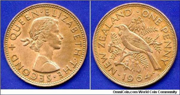 1 penny.
Elizabeth II 


Br.