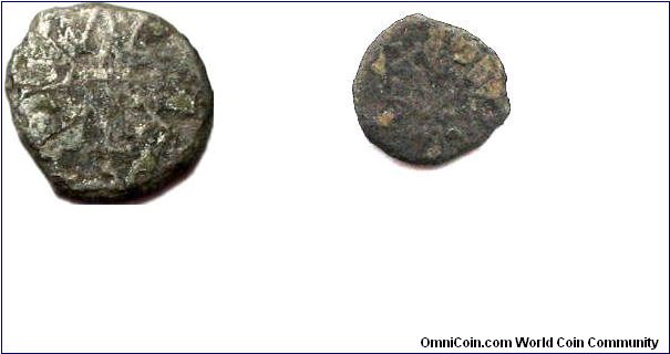 Saxon Bronze Styca
Northumbria. Civil War issue
Retrograde
Possibly Aethelred II moneyer Eardwulf