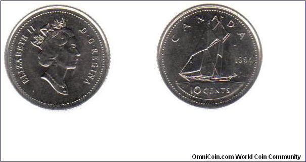 1994 10 cents