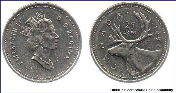 1994 25 cents