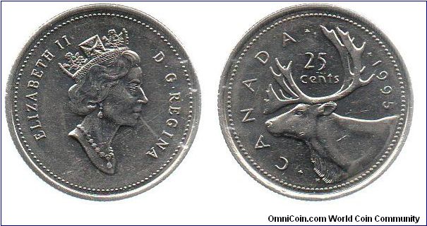 1995 25 cents