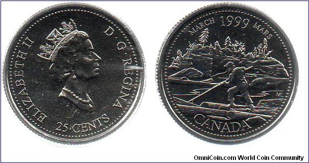 March 1999 25 cents - The Log Drive