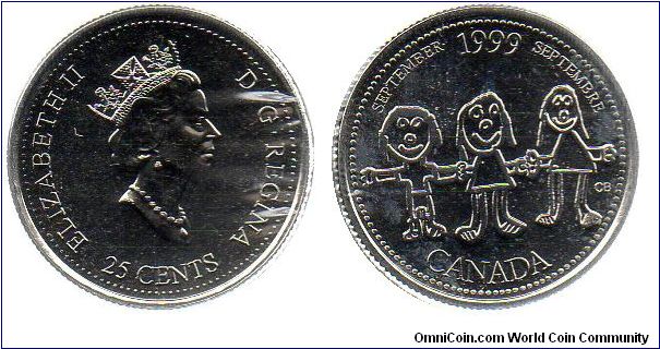 September 1999 25 cents - Canada Through a Child's Eyes