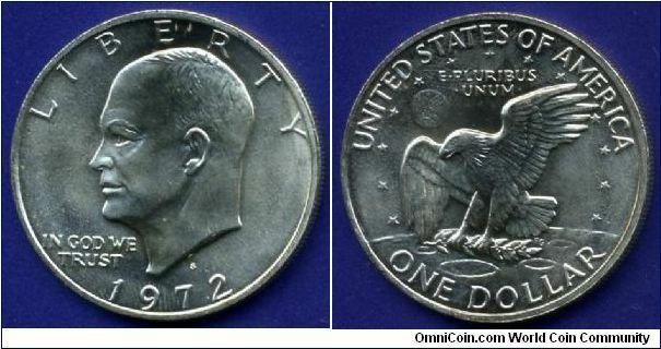 60% Silver Dwight Eisenhower Dollar.
(S)San-Francisco.


Ag.