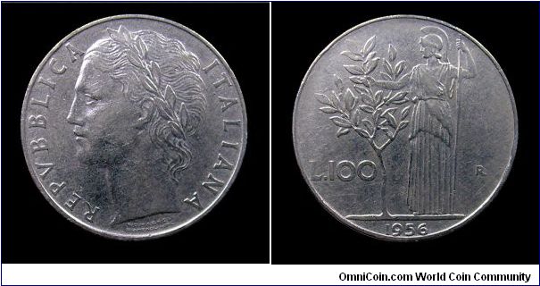 Italian Republic - 100 Lire Minerva - Acmonital