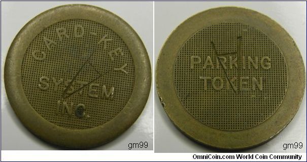 Card-Key, Parking Token