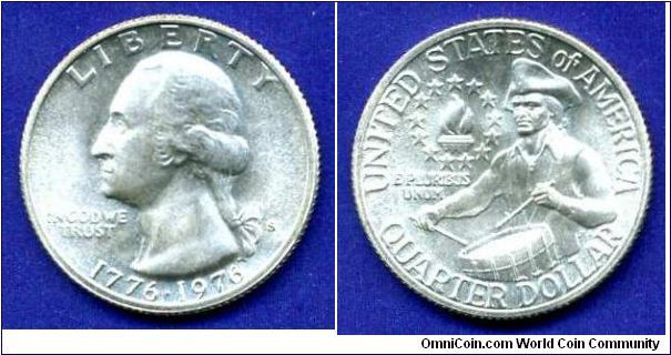 200y Indeprndens quarter dollar.
(S)San-Francisco.


Ag.