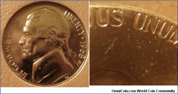 1968S Proof Jefferson Nickel Doubled Die Reverse DDR-001




B2G6H8