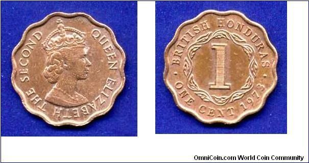 1 cent.
*BRITISH HONDURAS*.
Elizabeth II.


Br.