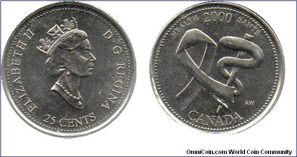 2000 25 cents - Health