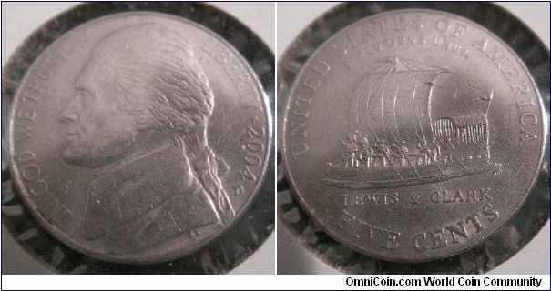 USA D 'Lewis & Clark' five cent