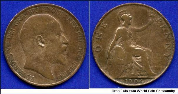1 penny.
Edward VII (1901-1910).


Br.