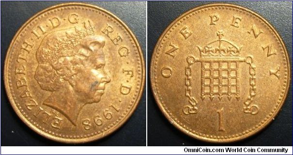 UK 1998 1 penny.