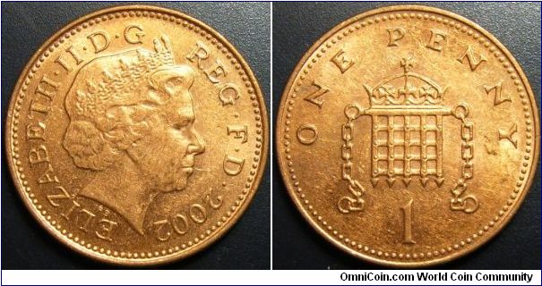 UK 2002 1 penny.