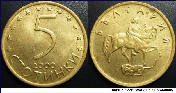 Bulgaria 2000 5 stotinki.