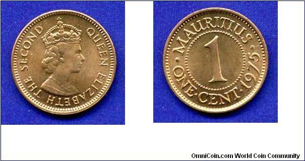 1 cent.
Elizabeth II.
Mintage 400,000 units.


Br.