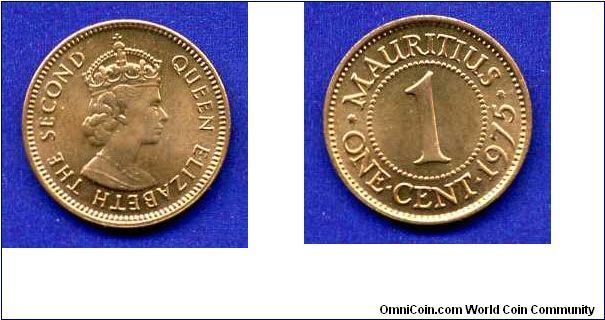 1 cent.
Elizabeth II.
Mintage 400,000 units.


Br.