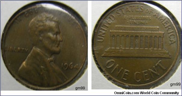 1964 LINCOLN ONE CENT