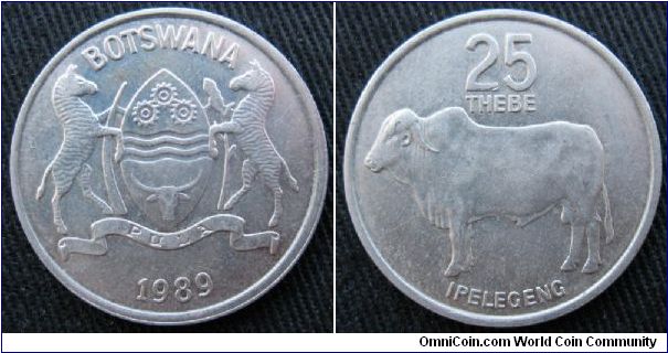 25 thebe, reverse zebu facing left