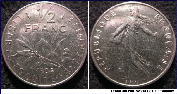 Francaise pre-Euro half franc