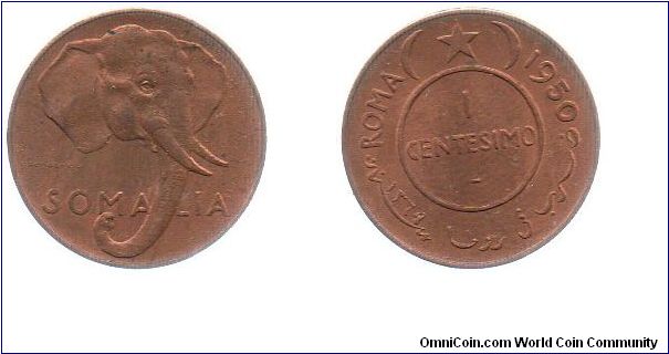Somalia 1950 1 centimo