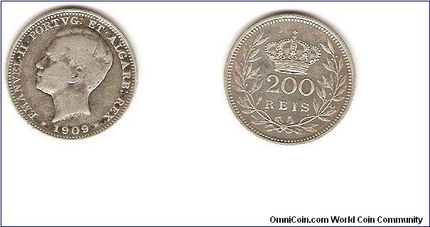 200 reis
Manuel II